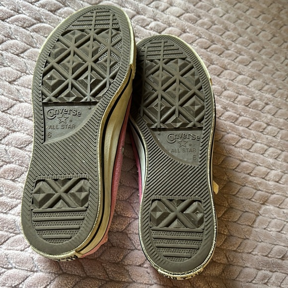 Converse unisex me s 6 women’s 8 All Stars pink cute hood condition sone wear - Picture 11 of 11